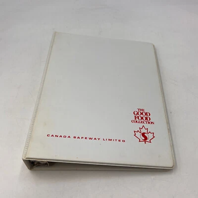 Vintage Canada Safeway Good Food 60s 70s Binder with Leaflets Recipes Cookbook - Image 1 of 4