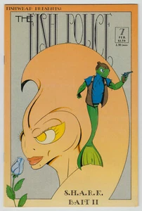 Fish Police issue #7, Fishwrap Productions (1987) 1st pressing, Near Mint - Picture 1 of 2