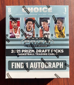 2021 Panini Prizm Draft Picks Collegiate Basketball Choice Hobby Box - 1 AUTO - Picture 1 of 3