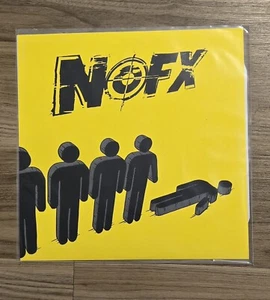 NOFX San Pedro Final Show Tour 2024 LA Wolves In Wolves Clothing vinyl LP Yellow - Picture 1 of 1