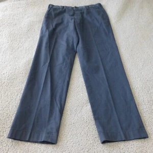 Brooks Brothers Pants Mens 35x32 Advantage Clark Chino Stretch Blue Casual - Picture 1 of 9