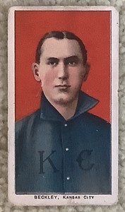 1909-11 T206 HOF Jake Beckley Sweet Caporal 350 Kansas City