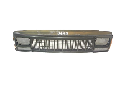 Jeep Cherokee XJ 84-96 OEM Green Grille Grill Front Header Panel FREE SHIP - Изображение 1 из 4