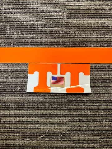 Tennessee Vols Football Helmet Decals Set Stripe & T's Cover