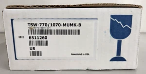 Crestron TSW-770/1070-MUMK-B Mullion Mount Kit for TSW-770, Black | 6511260 - Picture 1 of 3