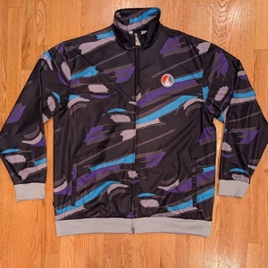 Nike Air Jordan Jacket Mens XL Retro 8 Aqua Track Jacket Full Zip Jumpman Camo - Picture 1 of 13