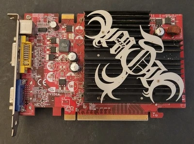 Nvidia Geforce MSI NX7300GT-TD256EH GeForce 7300GT Video Graphics Card Untested - Image 1 of 4