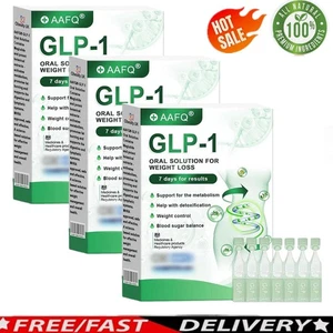 1/2/3x GLP-1 Weight Loss Solution, GLP-1 Supplement Drops for Women and Men N Ew - Picture 1 of 19