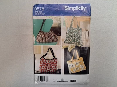 Simplicity Pattern - Ladies Handbags (One Size) #0578 - Uncut - Image 1 of 4
