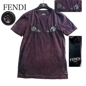 FENDI Mula Dyed Bugs Eye Monster T-Shirt 44 - Picture 1 of 10