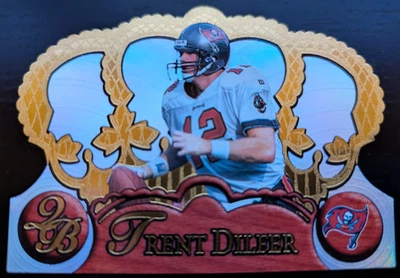 Trent Dilfer 1997 Pacific Crown Royale troquelado #132 Tampa Bay Buccaneers Foto 1 de 2
