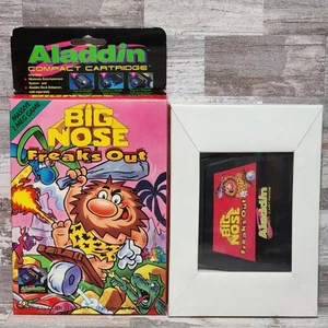Big Nose Freaks Out NES Nintendo Aladdin Compact Cartridge Sealed - Picture 1 of 15