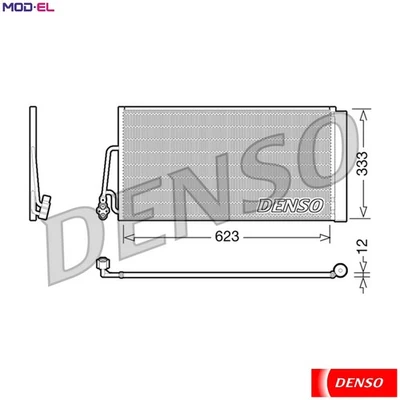 CONDENSER AIR CONDITIONING DCN05102 FOR MINI COUNTRYMAN/COOPER CLUBMAN 1.4L 4cyl - Image 1 of 4