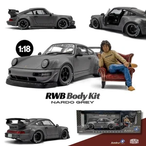 1:18 RWB 964 - Nardo Grey w/Akira Nakai Figurine -- Solido x American Diorama - Picture 1 of 20
