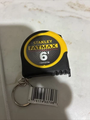 Cinta métrica llavero Stanley FMHT33706 FATMAX 1/2" X 6 pies - Imagen 1 de 2