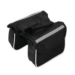 Bolsa de Bicicleta Bolsas de Almacenamiento Portátil para Manillar Bicicletas Carretera Sillín Bicicletas Marco - Imagen 1 de 12