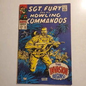 Sgt. Fury and His Howling Commandos The Invasion Begins #50 Marvel Comic Book - Picture 1 of 2