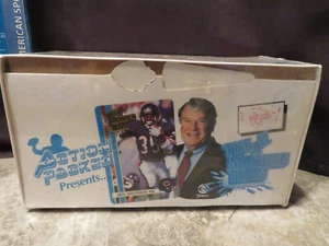 1990 ACTION PACKED FOOTBALL PREMIER ALL-MADDEN FACTORY 36 PACK SEALED BOX (MINT) - Imagen 1 de 4