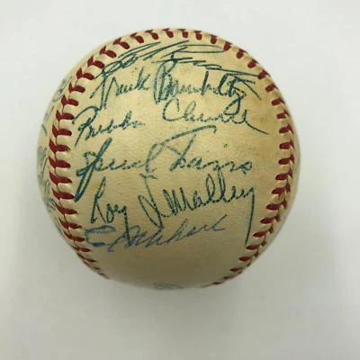 Nice 1953 Chicago Cubs Team Signed National League Baseball - Image 1 of 4