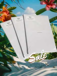 100x DHL Etiketten Frankierung Aufkleber Klebe- Versandetiketten A4 ORIGINAL - Bild 1 von 1