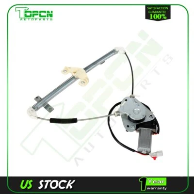 Se adapta a Honda Civic 2001-05 sedán regulador de ventana eléctrica con motor lado del conductor trasero Foto 1 de 4
