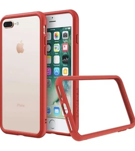 (010) RhinoShield CrashGuard NX Bumper Case for iPhone 7 Plus/8 Plus + Back Film - Picture 1 of 6