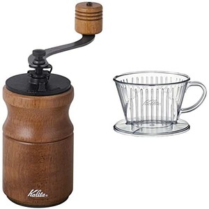 Kalita Coffee Mill Hand Grind Brown KH-10 BR # 42169 W / Tracking # Japan NEW