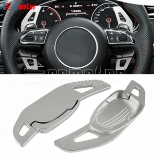 Pair Car Steering Wheel Gear Shift Paddle Shifter For Audi S5 S6 RS3 RS6 RS7 - Picture 1 of 8