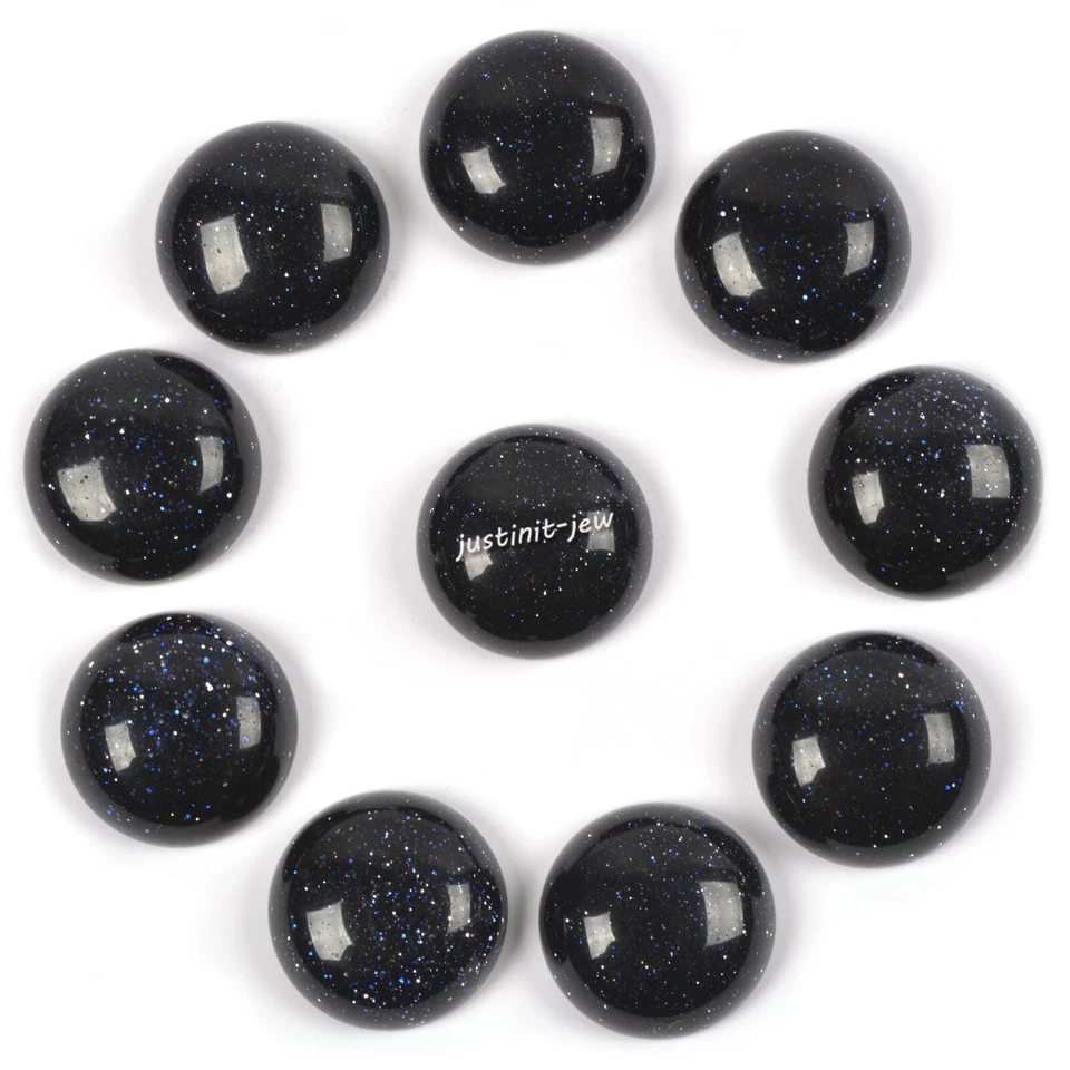 批发14毫米圆形凸圆形CAB平背半宝石节省散装美元 — 第 1/1 张图片