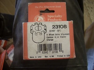 SPECIALTY PRODUCTS CAMBER/CASTER ALIGNMENT BUSHING 23108 2 DEGREE FITS FORD  - Picture 1 of 2