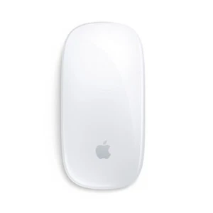 Apple Magic Mouse V2 A1657 w/Silver Base (White/silver) - Photo 1 sur 3