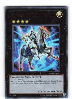 Yugioh NUMMER 10: ILLUMIRITTER , phsw-de041 Ultra Rare deutsch NM  - Bild 1 von 2