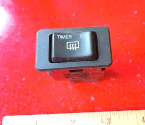 Nissan Pathfinder Early 1986-93 Rear Window Defrost Switch OEM Used - Picture 1 of 5