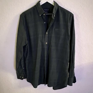 Southern Tide kariertes Flanell Baumwolle Herren Hemd klassische Passform grün Langarm Medium - Bild 1 von 5