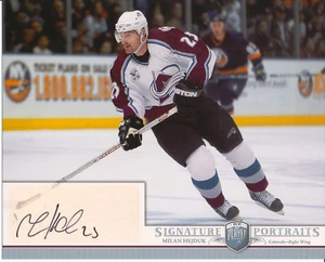 MILAN HEJDUK Signed 8x10 Photo 2006-07 Upper Deck BAP Portraits Rare SP Auto - Picture 1 of 2