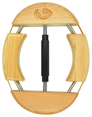 HAIBEIR 4-Way Wood Cowboy Hat Stretcher Black for Adults Men One Size 7.08 - 9.6 - Image 1 of 4