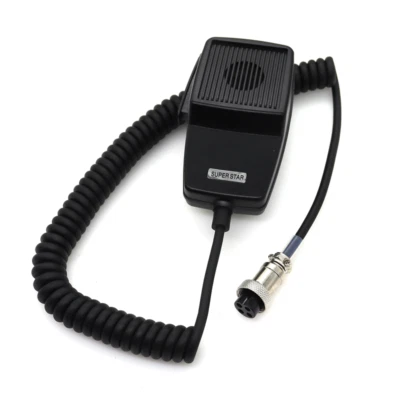 4 PIN CB Mikrofon Ersatz für Cobra Superstar Uniden Audioline Funkgeräte - Bild 1 von 4