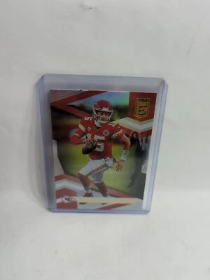 2020 Panini Donruss Elite Patrick Mahomes II Kansas City Chiefs No.1 - Image 1 of 4