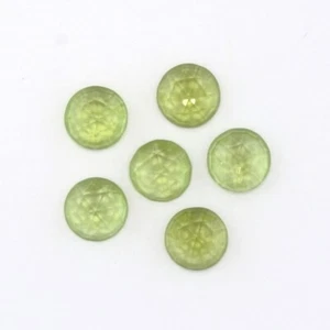 JUEGO DE 10 PIEZAS PERIDOTO 3 MM CORTE ROSA REDONDO TODO NATURAL F-4843 - Imagen 1 de 1