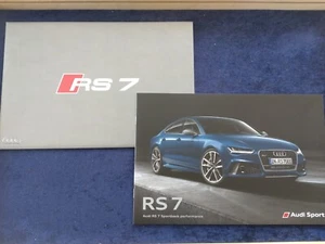 AUDI RS 7 C7 Sportback performance Prospekt  10.2015  im Schuber - Picture 1 of 10