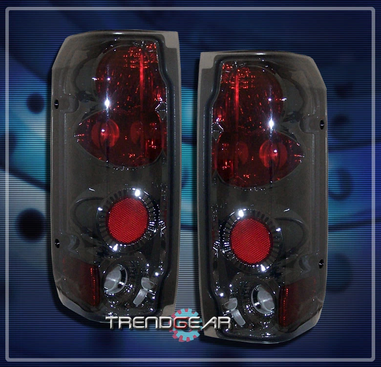 1987-1996 FORD F150 F250 F350/89+ BRONCO PICKUP TAIL BRAKE LIGHT REAR LAMP SMOKE - Image 1 of 1