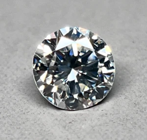 GIA CERTIFIED Genuine Round Brilliant .36 SI2 H Lab Grown Diamond - Picture 1 of 7