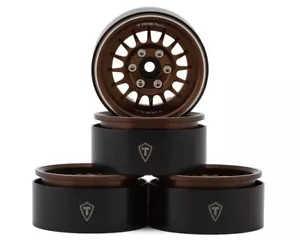 Treal Hobby Type N 1.9" Multi-Spoke Beadlock Wheels (Bronze) - Picture 1 of 3