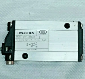 Rexroth 5711100300 Aventics Piloted Air Control Valve 3/2 Way 1/2 in 0.95-16 Bar - Picture 1 of 5