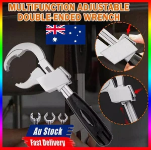 Hot Sale-Universal Adjustable Double-ended Wrench KU - Picture 1 of 14