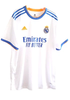 ADIDAS MAILLOT CASEMIRO 14 REAL MADRID COLORIS BLANC BRODÉ TAILLE 2XL - Photo 1/4