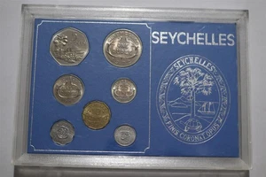 🧭 🇸🇨 SEYCHELLES 1972 MINT SET CASED B84 #342 - Picture 1 of 2