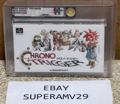 CHRONO TRIGGER SUPER FAMICOM JPN RELEASE 1995 VGA 90+ ARCHIVAL CASE - Image 1 of 4