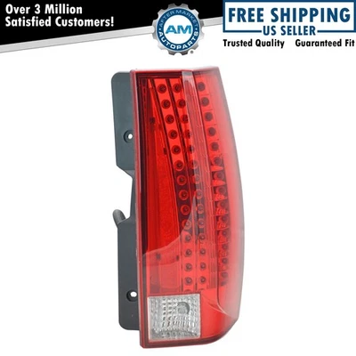 Right Rear Tail Light Assembly Fits 2007-2014 Cadillac Escalade Escalade ESV - Imagem 1 de 4
