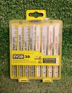 (30-Piece) Ryobi All-Purpose Jig Saw Blade Set | Model A143001 - BRAND NEW - Picture 1 of 5